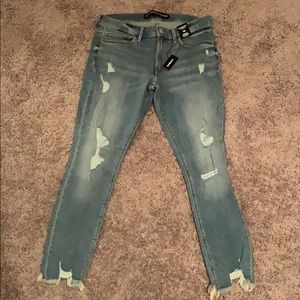 Brand New Express Destructed Ankle Legging Size 10
